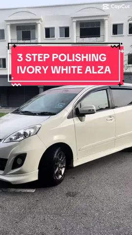 ALZA PUTIH TAHUN 2015  Dari Kuala Lumpur ke Negeri Sembilan bagi menyelesaikan masalah watermark degil dan warna cat yang sudah mati. Cucian biasa pun tak boleh hilangkan Jadi apa nak buat?  Pelanggan mengambil pakej SUPER PROMO 3-STEP POLISHING RF Car Wash!  Lihatlah sendiri hasilnya 🤩🤩 Pakej termasuk: 1. Cucian luaran menggunakan shampoo formula spesial 2. Cucian dalaman yang kaw-kaw! 3. Tayar dan rim cucian terperinci 4. Pelilinan papan pemuka (Dashboard wax) 5. Pelilinan kesaman pintu (Doortrim wax) Dan yang paling penting dapat PERCUMA KAD AHLI yang membolehkan pelanggan memperoleh diskaun 10% untuk setiap servis akan datang. ✨✨ Jom langgani pakej promosi kami yang sangat berbaloi 👍🏽 #premiumcarwash #autodetailing #carpolish #negerisembilan #nilainegerisembilan #fyp 