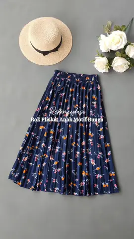 Rekomendasi rok plisket anak motif bunga 🌷 #rokplisketanak #outfitanakcewek #rokanak #spillracuntiktok #racuntiktokshop 