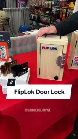 Replying to @badbrandyxsacci Boost your door's security with @FlipLok! 🔐💪 Ten times stronger than a deadbolt, this simple flip action lock ensures peace of mind and top-notch safety. Perfect for homes, apartments, or dorms. 🏠🔒 **LINK IN BIO** Available Now: FlipLok Door Lock Follow @gadgetglimpse to discover more interesting products. #DoorLock #HomeSafety #HomeSecurity #SafetyFirst #PeaceOfMind