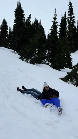 Lets talk about perfect slide. #mountrainiernationalpark#washington#pnw##snow#fallingdown#funnyvideos#funnymoments#desi#nepali#fyp @explorewithsusie 