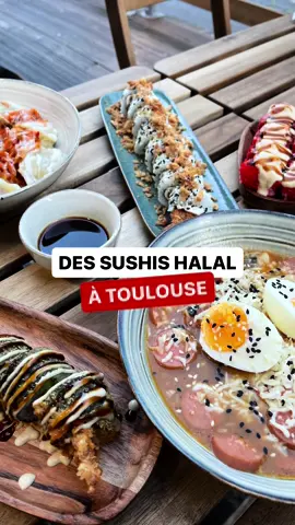 Des sushis et des plats de folie inspirés d’Asie Centrale et d’Asie de l’Est ⤵️ 📍NOSHI SUSHI - 79 Av de la Gloire, 31500 Toulouse  ✅ 100% halal, sans alcool #sushi #sushis #toulouse #toulousemaville #halaltoulouse #toulousehalal #mangerhalaltoulouse #halalfood #asian #yummy
