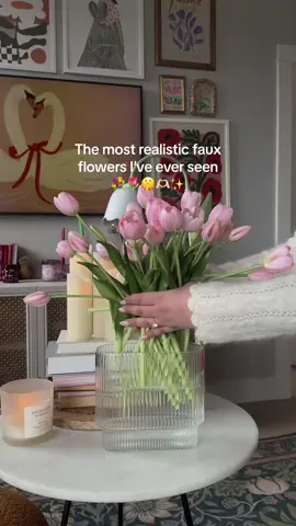 Faux flowers so realistic, you’ll fool all your guests! 💐🤫🌷✨ Flowers + vases on my LTK! As much as I looove treating myself to real flowers on occasion, I love using these faux ones to save money in between the real thing. Also great if you have kitties you want to keep safe from toxic flowers! 🫶🏻💐 My favorite home decor hack🌷 #cottagecoreaesthetic #cottagecore #decorhack #springdecor #flowerdecoration #fauxflowers #cottagecorestyle #homehacks