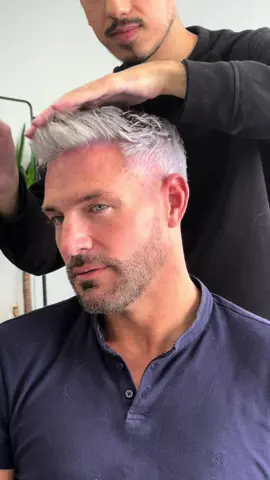 Le mannequin [PART2] 🔥 #barber#barbershop#haircut#hairstyle#menstyle#hairmen#coiffure#silverhair#grey#hairstyle#menstyle#coiffeur#skinfade#burstfade#lowfade