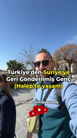 Halep'te denk geldiğim arkadaş. Türkiye'de yaşamış ama kaçak olduğu için deport edilmiş. Burası Halep, Suriye.. #syria #suriye #reels #video