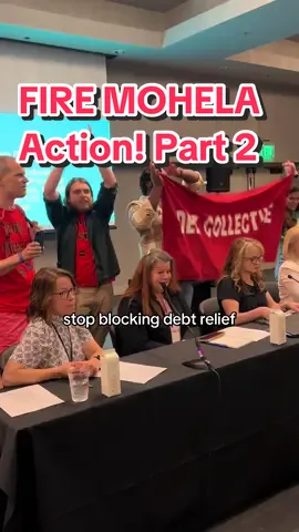 Did you know MOHELA played a key role in the bogus lawsuit that blocked Biden's first student debt relief plan, which would have provided 400 billion in relief?!? So why does the Department of Education still allow them to service loans? We have questions!!! We're more than a trend, we're Debt Collective, an organized movement demanding mass debt relief and an economy that works for us all. We need a Jubliee! Join us! (Link in bio) #DebtCollective #debtpayofftrend #studentdebt 