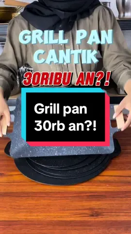 Grill pan ini sangat cocok untuk besti besti yg suka bbq an bareng keluarga atauu teman! #grillpan #grillpanmurah #bisacod #wibgajian #gratisongkir 
