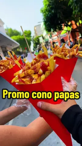 Promo cono papas (3xQ50) SOLO ESTE FIN DE SEMANA 🤩 . . . . . . . . #papasfritas #papaspreparadas #fyp #fypシ #kumpirguatemala #centrohistoricoguatemala #foodieguatemala #gastroclubgt 