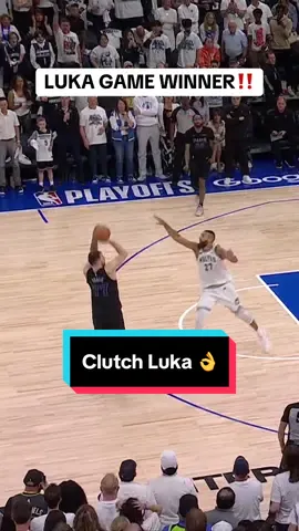 @Luka in the clutch 👌⭐️ #NBA #NBAPlayoffs #LukaDoncic #clutch 