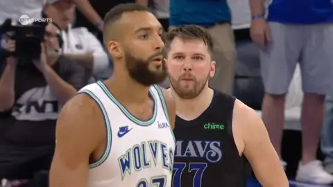 Luka Doncic MOST INSANE GAME WINNER vs Timberwolves and trash talks Rudy Gobert Game 2 🔥🔥 #NBA #nbahighlights #nbahighlightstoday #fypシ゚ 