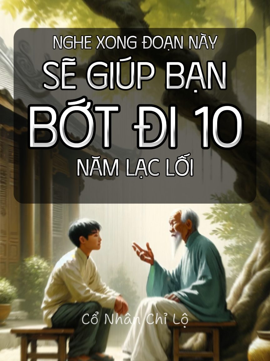 Nghe xong đoạn này sẽ giúp bạn bớt đi 10 năm lạc lối! #hoanthienbanthan #conhanchilo #baihoccuocsong