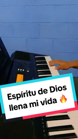 Espíritu de Dios, llena mi vida 🎶🎹 #pianotutorial #alabanzas_cristianas #cantaconmigo #pista #karaoketime 