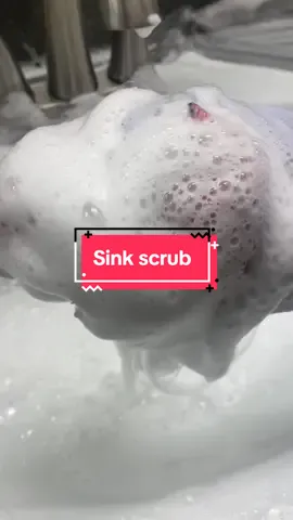Soft scrub is my favorite to clean my bathroom sink! What is your go to? #CleanTok #fyp #asmr #sudsy #cleaningtiktok #asmrsounds #satisfying #cleaningtiktok #asmrsounds #satisfying #scrubbingasmr #scrubbing #sinkclean #scrubclub 