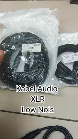 Kabel Audio XLR 1 - 20 Meter Low Noise Original#kabel#kabelxlr#kabelxlrmaletofemale#kabelspeaker#kabelmic#fyp#fypシ゚viral#murah#murahmeriah#wibgajian 