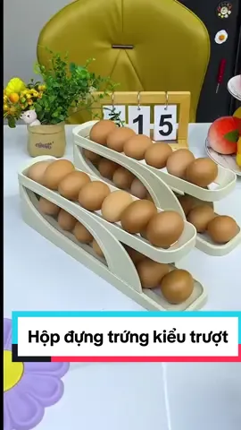 Chiếc hộp đựng trứng kiểu trượt cực tiện lợi luon nha cả nhà🥰 #hopdungtrung #khaydungtrung #hopdungtrungkieutruot #khaydungtrung2tang #foryou #xuhuong #muataitiktokshop #LearnOnTikTok #dodungtienich #dodungtrongnha #tienichgiadinh 