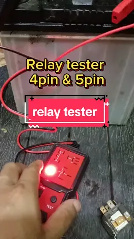 Relay tester 12volt .mudahkan kita nak cek relay ok atau tak.Work smart not hard 🤓.Alhamdulilah  #relaytester  #pomenceri  #hargamampumilik  #affiliatemarketing #racuntiktok #lambathabis  #worksmartnothard  #fadzilgarage 