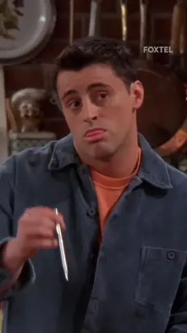 Joey, the only gift we need is the laughter you bring 🤣 #Friends #JoeyTribbiani #RachelGreen #ChandlerBing #Foxtel
