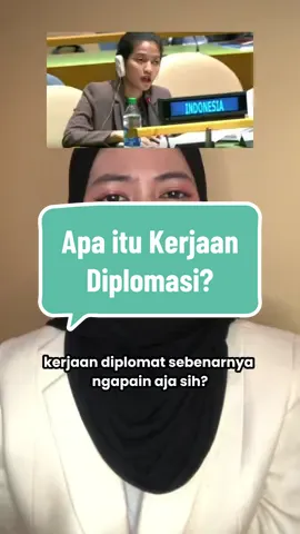 Kerjaan seorang diplomat ngapain aja sih?🤔 Jangan lupa untuk daftar program MUN School Batch 4 dengan klik di bio ya! #isuinternasional #anakhi #hubunganinternasional #belajarhi #bahasisudunia #diplomat #kemlu #menteriluarnegeri #diplomasi 
