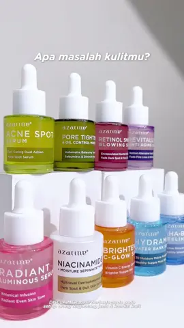 Azarine Super Serum✨ Dengan 9 varian yang bisa kamu sesuaikan dengan kebutuhan kulitmu💧 Get yours now!💛 #azarine #azarinecosmetic #azarineproduct #azarineserum #BeliLokal #WIBGAJIAN 