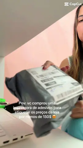 Eu estou apaixonadaaaa, estava desejando demais!!! ❤️ #dicasempreendedoras #umboxing #papelariapersonalizada #lojaonline #empreendedorismo #lojaderoupas #fyp #moda #brasil #foryou #cute 