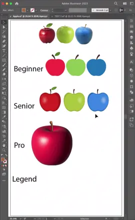 Apple Graphic Design #apples #appledesign #appledrawing #kabatosdesignstudio #fruitsdrawing #challengedesign #funartist #adobeillustratorart #graphicdesigntips