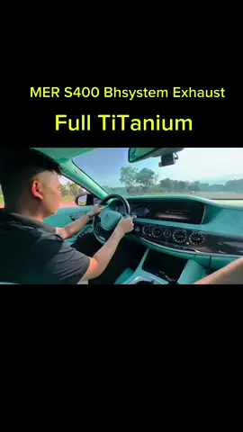 HOÀN thiện MER S400 cấu hình pô #Bhsystem#Exhaust#titanum