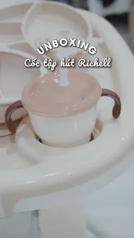 Unboxing cốc tập hút ba giai đoạn Richell cho bé #memondaily #coctaphut #coctapuong3giaidoan #richell #unboxing 