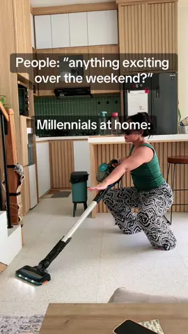 Believe me, this is NOW as exciting as weekend in 00s/10s 😅 #millennialsoftiktok #cleaning #techno #satisfaction #edm #millennial #90skids #WeekendVibes #millennialsbelike #fyp #millennialmusic  