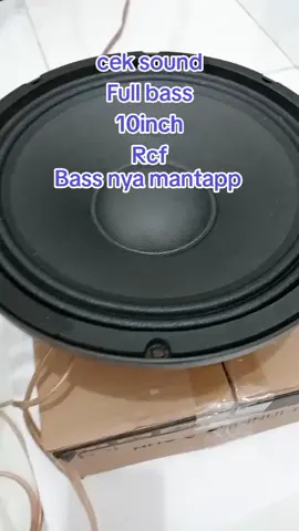 Agen murah komponen speaker rcf 10inch full bass #fullbass #bass #sub #shopmaster #tren #mantap #hig #speaker #topten #top #fyp #sound ##audio #dj 