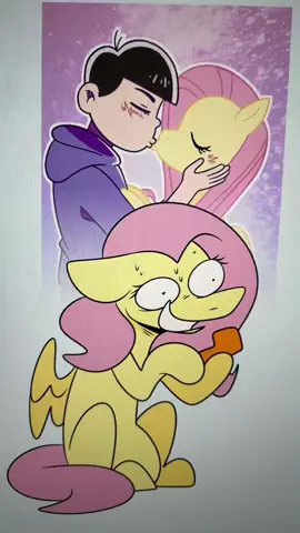 I was running of characters to draw,,, #mlp #mlpfandom #mylittlepony #fluttershy #rarity #applejack 