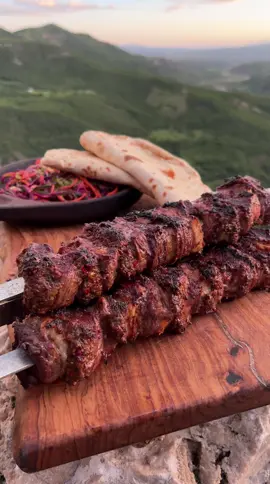Stuffed Tenderloin Skewers?! 🥩#steak #cooking #outdoorcooking #asmrcooking #fyp 