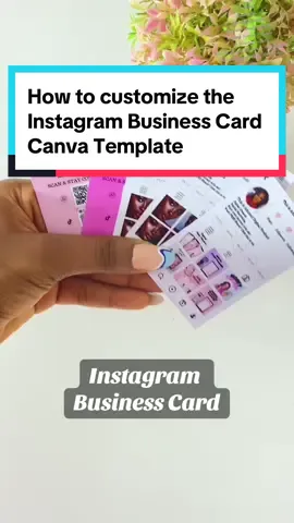 Watch how to edit and customize this business card Canva Template and make it your own!  The link to the template is in my bio on Instagram. #CanvaTips  #DIYDesign  #BusinessCardGoals  #CanvaDesign  #CustomBusinessCards  #aesthetic #aestheticgirlie #aesthetics #aestheticvibes    how to make instagram business cards where to get business cards business card ideas 2024 business card ideas instagram business cards in canva how to create a digital business card instagram business cards tutorial how to make business cards on canva