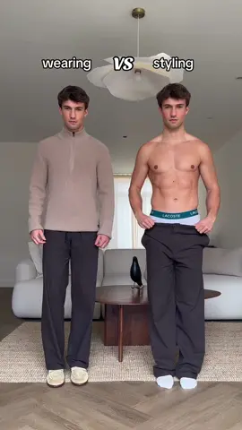 WEARING or STYLING? Old money style ✨ Which outfit do you like? 🥺 SAVE FOR LATER #mensstyle #styling #stylinghacks 