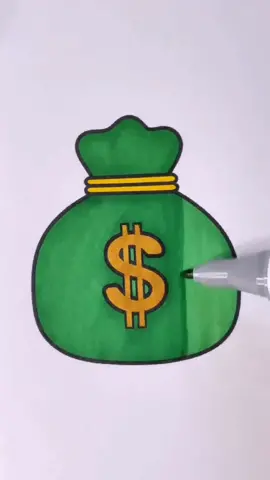 🤑💵 Money Cash Coloring #versladesigns #coloringbook #adultcolouringbook #colouringtiktok #patterncolouring #mandala #mandalacolouring #simplecolouring #colouringbook