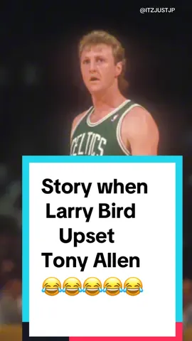 Tony Allen tells a story about the time Larry Bird AVOIDED him in the Celtics press conference while Tony Allen wore a Larry Bird jersey 😂😂  #larrybird #larrybirdlegend #larrybird33 #larrylegend #larrybirdstories #larrybirdstory #NBA #nbatiktok #foryou #fyp #foryoupage #funny #celtics #bostonceltics 