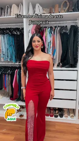 Bellisimooo Jumpsuit 100/10 😍🥰 #dinneroutfit #modatiktok #mroseboutique 