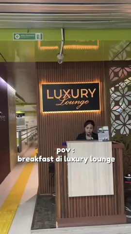 Sarapan di Luxury Lounge #breakfast #bf #sarapan #lounge #luxury #luxurylife #kai #keretaapiindonesia #gambir 
