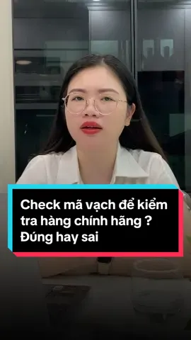 2024 rồi vẫn check mã vạch để kiểm tra hàng chính hãng ư ❗️ #drthem #drthemcosmetics #myphamchinhhang #skincare #dermacos 