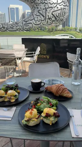 Good Morning Dubai ✨ 📍Leen’s Emirates Towers ~ Breakfast #دبي #dubai #wheretovisit #WhereToEat #اماكن_دبي #مطاعم_دبي 