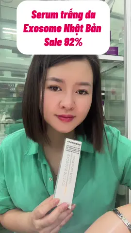 Huyết thanh dưỡng trắng da Exosome Nhật Bản. Quá nhiều công.dụng trong 1 chai serum #exosome #ngọcthủy #trắngda #xuhuong 