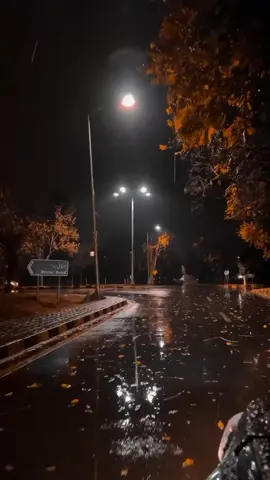 Night ride in rain #viral #night #aesthetic #nature #beauty #street #rain #latenight #drive #nightride 