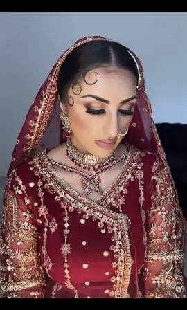 Amina ♥️ I had so much fun creating this classic and timeless mughal look which seems to be trending a lot right now.  In awe of how this whole look came out! ♥️  #mua #shehlabeauty #bradfordmua #hairstylist #hairstyle #lookoftheday #inspried #heeramandi #fyp #viral #goviral #hudabeauty #pakisaniwedding #mughallook #pakeezah #pakeezah1972 