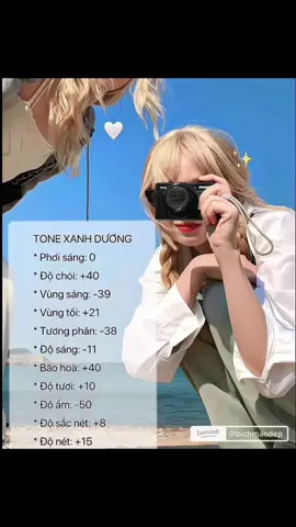 Công thức chỉnh màu trên iphone #xuhuong 