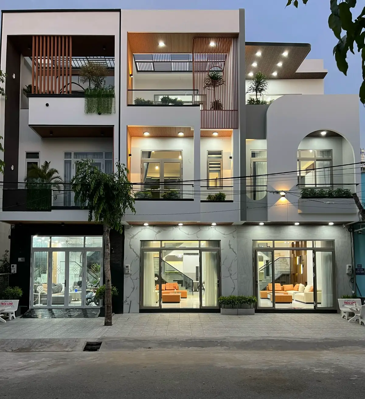 Mẫu nhà phố 5m x 16m xây 3 tầng cực đẹp #truongtien #LearnOnTikTok #EduTok #interiordesign 