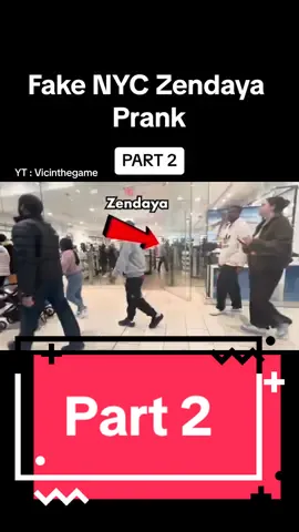Fake NYC Zendaya prank Part 2 | Thanks to briteney for the amazing editing | #zendaya #zendayalookalike #kaicenat #nyc #newyork #vicinthegameontop #vicinthegame #fyp #fy 