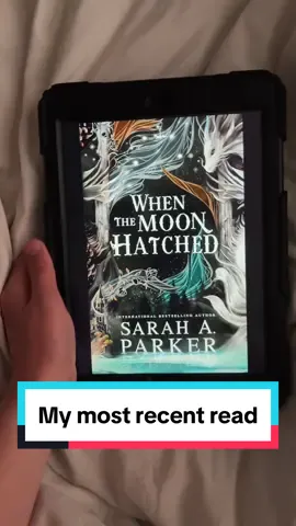 When the Moon Hatched has a really fun and new system of magic. That is what i loved about it. The love story itself was wonderful in theory but the delivery was eh. Didnt always come off that well (i have my reasons). Was rushed at times. Good plot though.  #BookTok #booktoker #bookrating #bookrecommendations #fantasybook #fantasybooktok #whenthemoonhatched #library #librarytiktok #romancebooktok #bookvibes #bookish #booktokbooks 