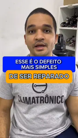 Esse é o defeito mais simples de ser reparado. #eletrônica #lawhander #climatrônico #refrigerista #arcondicionado #instalador #refrigeração #climatização #refrigeracao #evaporadora #climatronico #climatrônicos #climatronicos