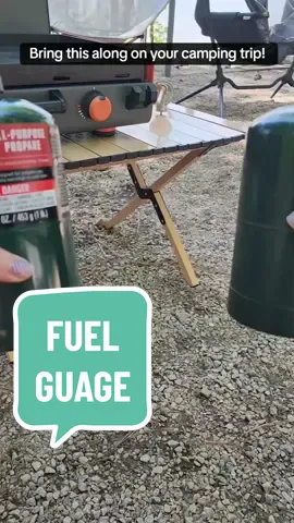 If you use portable propane tanks while you're camping, this is the perfect accessory to keep in your camping gear. Now you can always know how much propane is left inside your small tanks before you cook your next meal on the campsite. #rvlife #rvliving #rvlifestyle #rvers #rving #gorving #rvtrip #rvtravel #rvcamping #rvnewbies #rv101 #rvcommunity #rvadvice #rvhacks #rvtips #rvmusthaves #rvessentials #rvfinds #camplife #campinggear #earnscommissions @colemanusa 