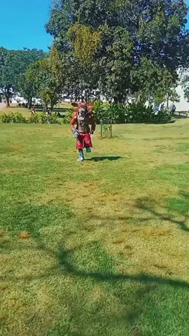 Finalmente eu fiz ksks, depois de tantos pedidos está aí o tuf tuf pof pof ksksksk 🦊🕺. #foxy #dance #cosplay #foryou #fyp #fivenightsatfreddys #fnaf #viral 