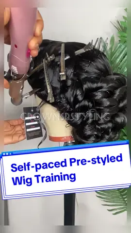 Discover the art of bridal prestyled wig making with our comprehensive online training course. LIMITED SLOTS AVAILABLE!!!  CLICK THE LINK IN THE BIO TO REGISTER!!! Or send a message. #bridalprestyledwigs #hairtraining #bridalstyling #hairstylists #crownsbhairline #crownsbstyling #wedding #bridalprestyledwigsinlagos #9jabrides #bridetobe #ukbrides #lagosbridestobe #bridalhair  #weddingdigestnaija #bridalhairstyle #weddinghair #customwigs 