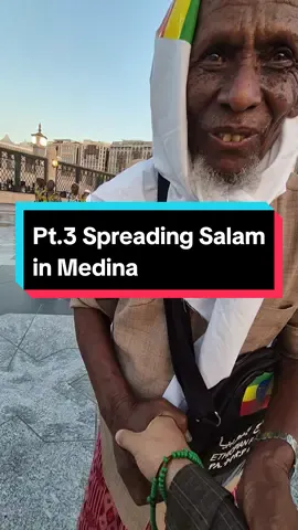 Pt.3 Spreading Salam (peace) in Medina al-Munawwara #TheSalamProject #medina #fyp #ksa #Smile #Sunnah #MasjidNabawi #salam #sadaqa #MuslimTok 